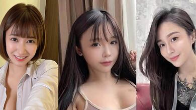 超级姐妹团 苏樱花 美波 Una 三个骚浪亚洲尤物轮番骑乘洋爹巨屌 狂野4P淫叫连连！